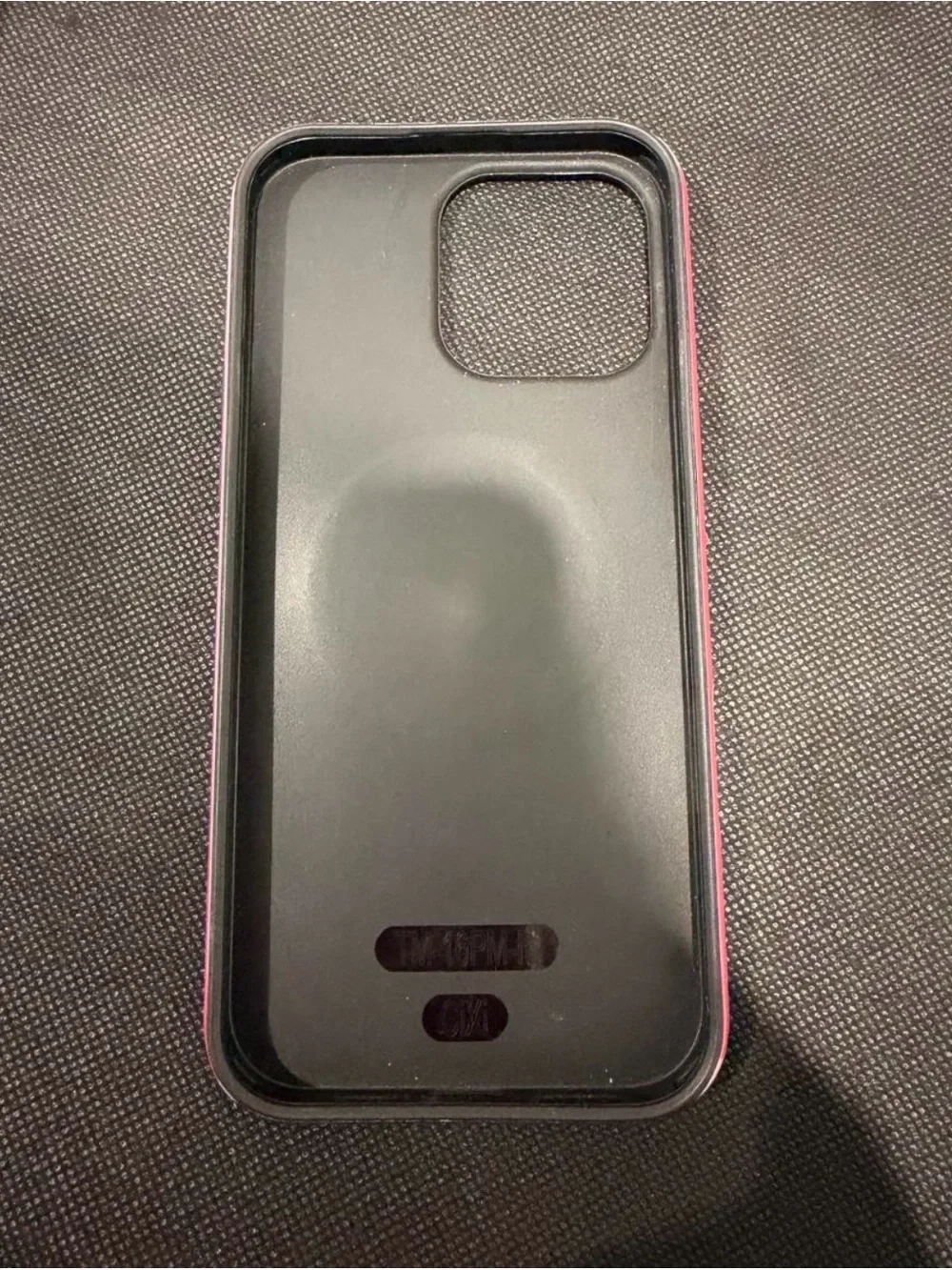 ZOEVEES Striped Magnetic Case For IPhone 16 Pro Max, Hot Pink